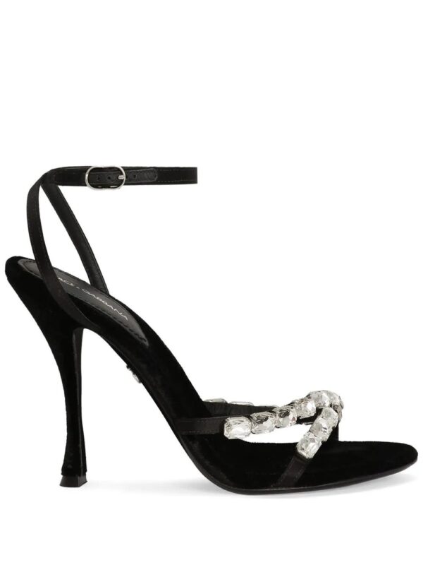 Dolce & Gabbana  105mm crystal-embellished sandals