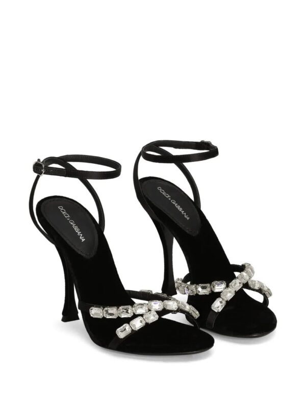 Dolce & Gabbana  105mm crystal-embellished sandals - Image 2