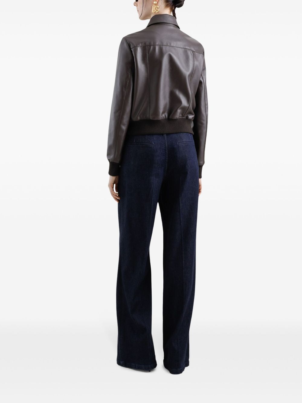 Dolce & Gabbana leather jacket - Image 3