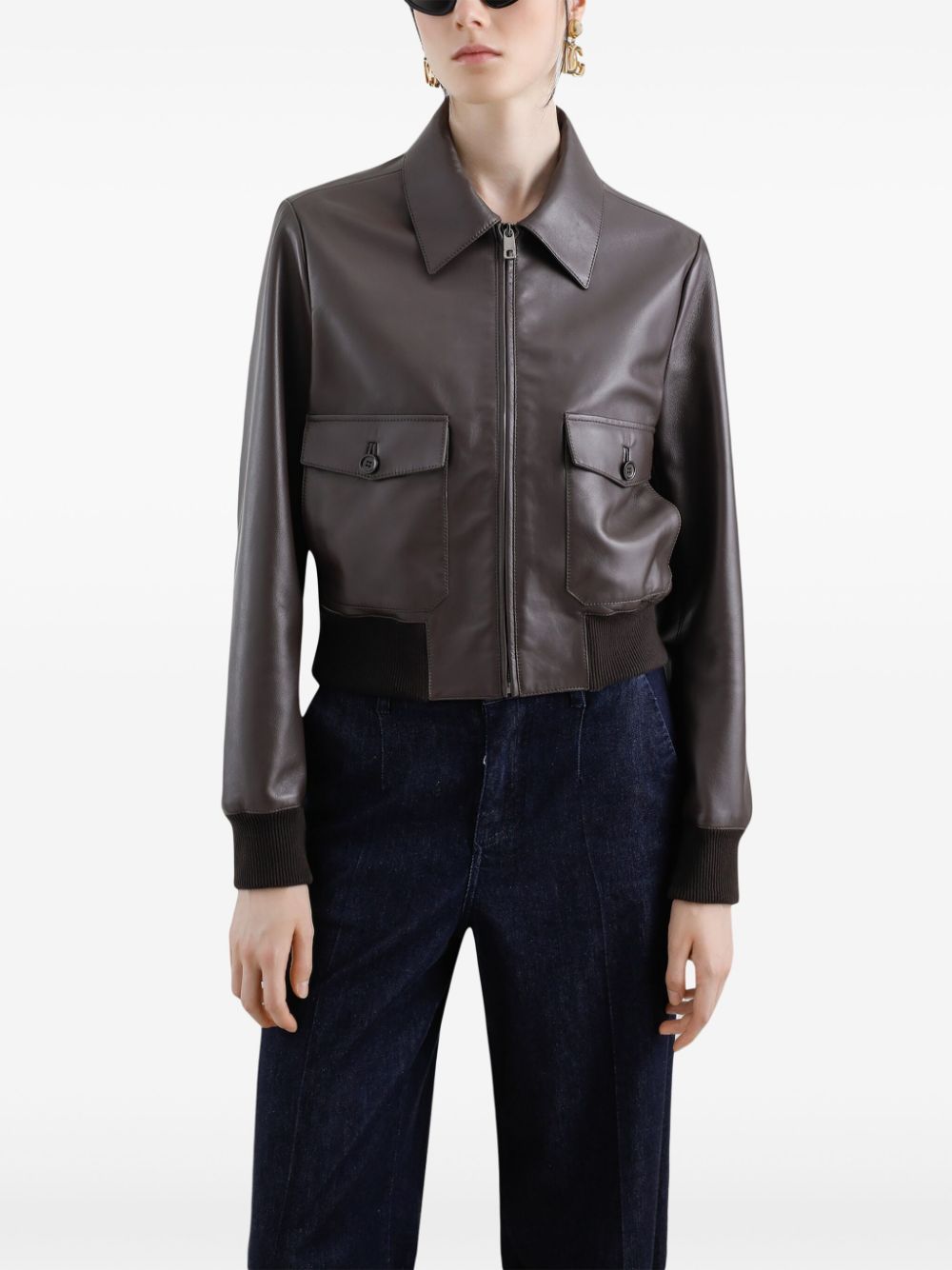 Dolce & Gabbana leather jacket - Image 4