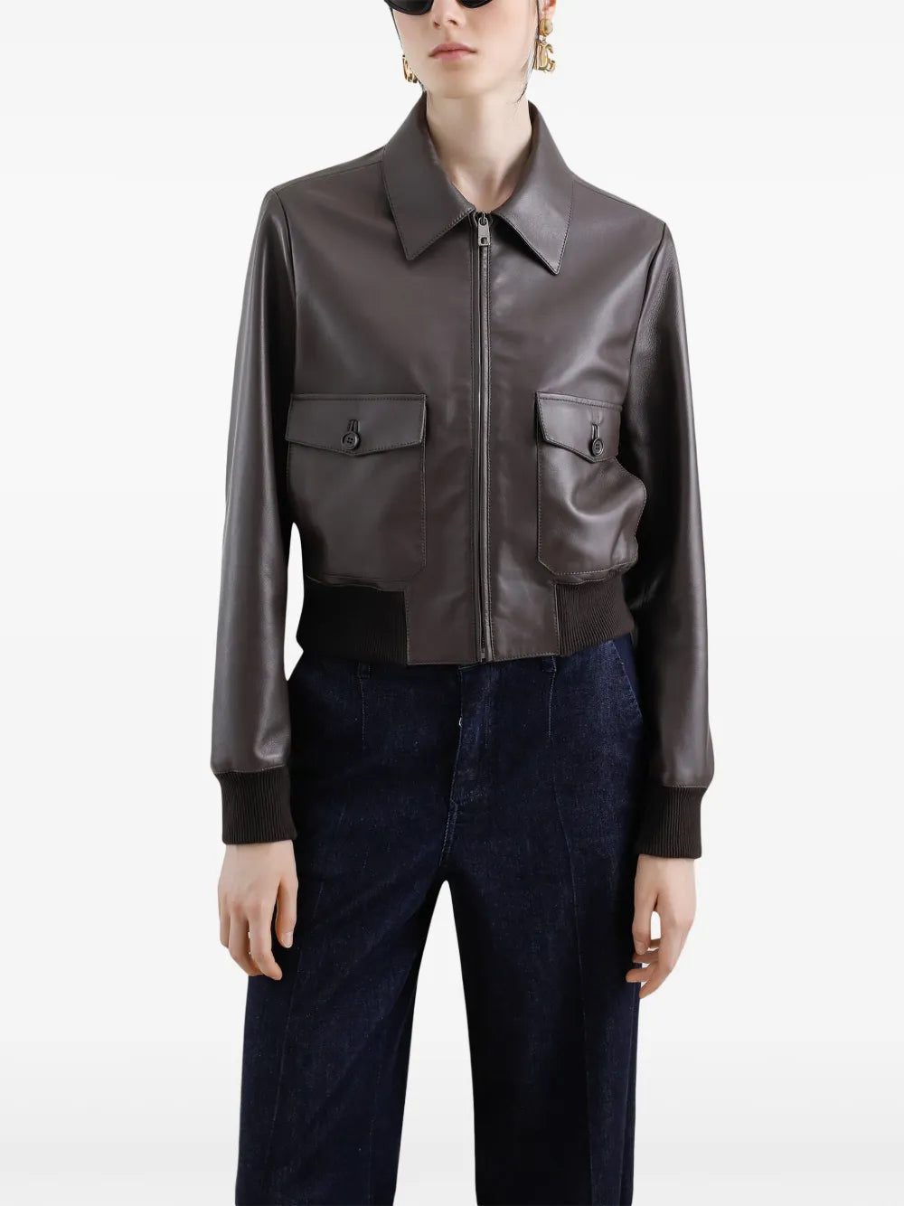 Dolce & Gabbana leather jacket - Image 4