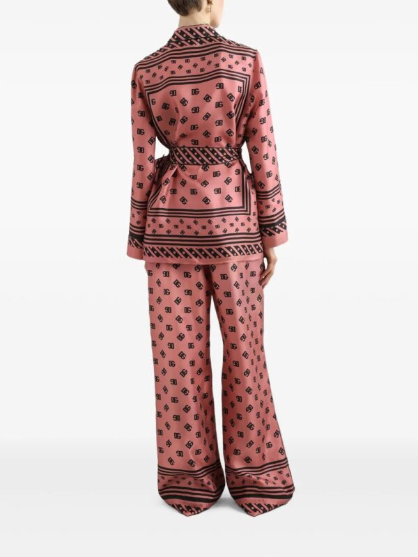 Dolce & Gabbana  logo-print palazzo pants - Image 3