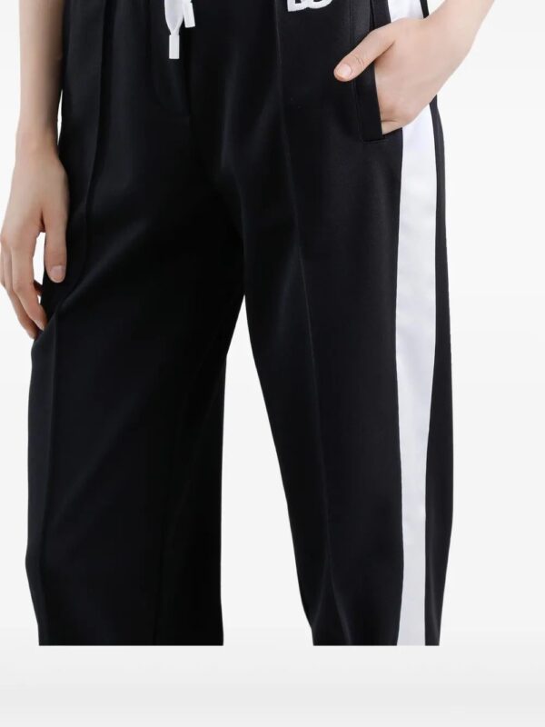 Dolce & Gabbana  logo-embroidered track pants - Image 4