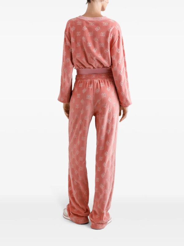 Dolce & Gabbana  logo-jacquard track pants - Image 3