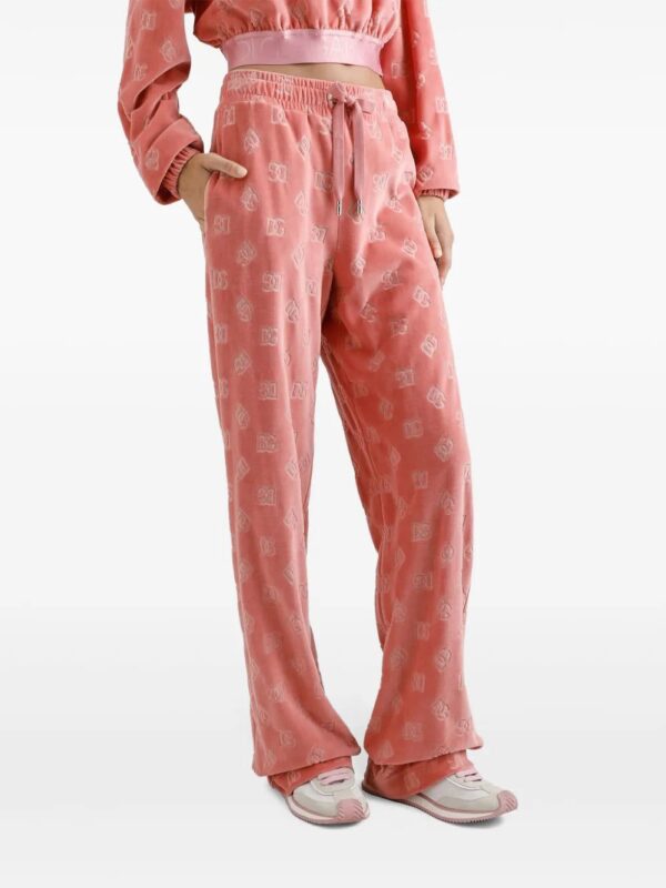 Dolce & Gabbana  logo-jacquard track pants - Image 4