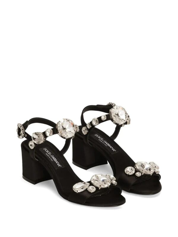 Dolce & Gabbana  60mm crystal-embellished sandals - Image 2