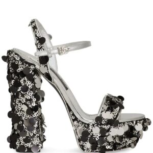 Dolce & Gabbana  105mm sequinned sandals