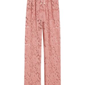 Dolce & Gabbana  floral lace trousers