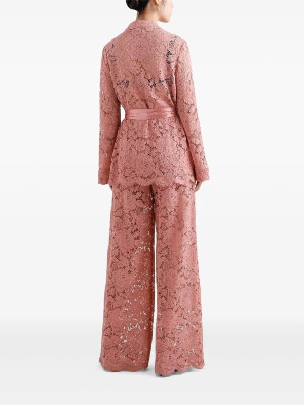 Dolce & Gabbana  floral lace trousers - Image 3