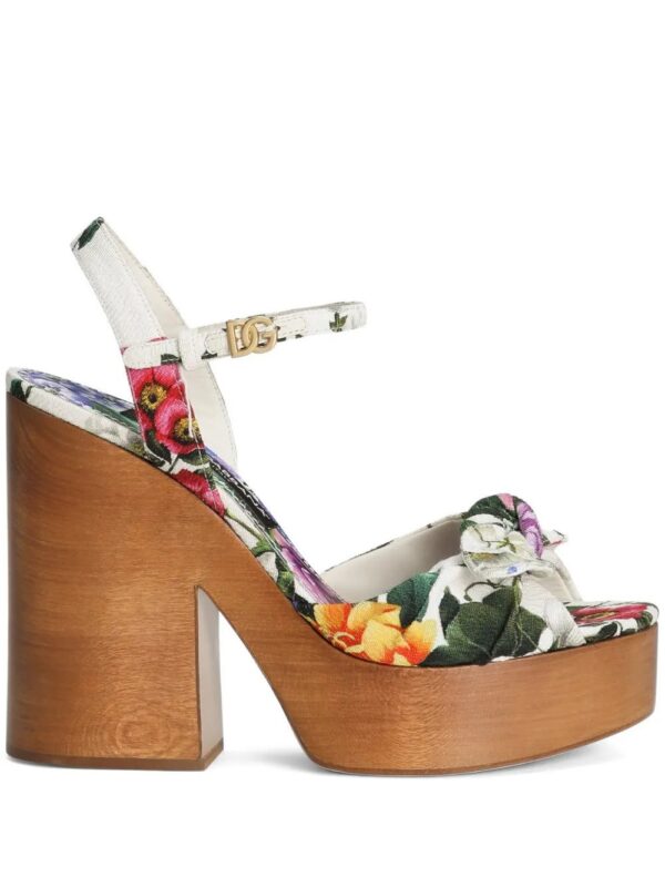 Dolce & Gabbana  floral-print sandals