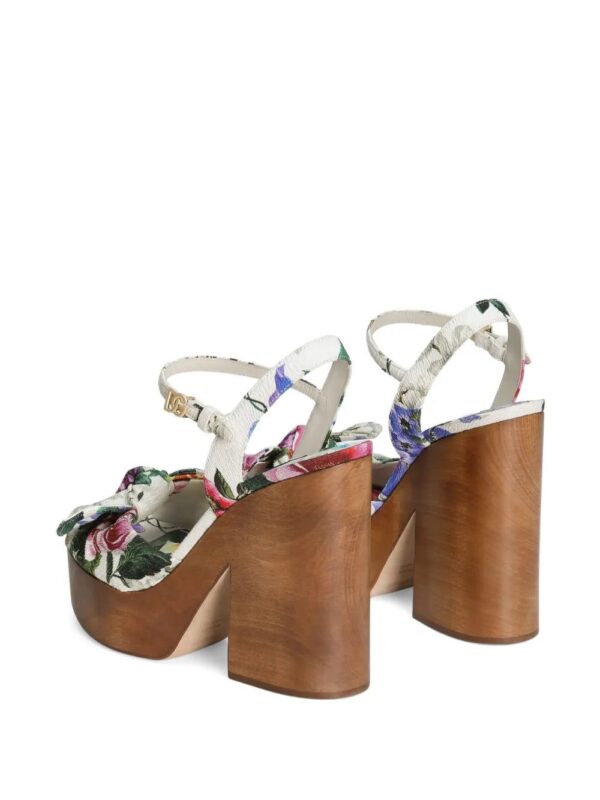 Dolce & Gabbana  floral-print sandals - Image 3