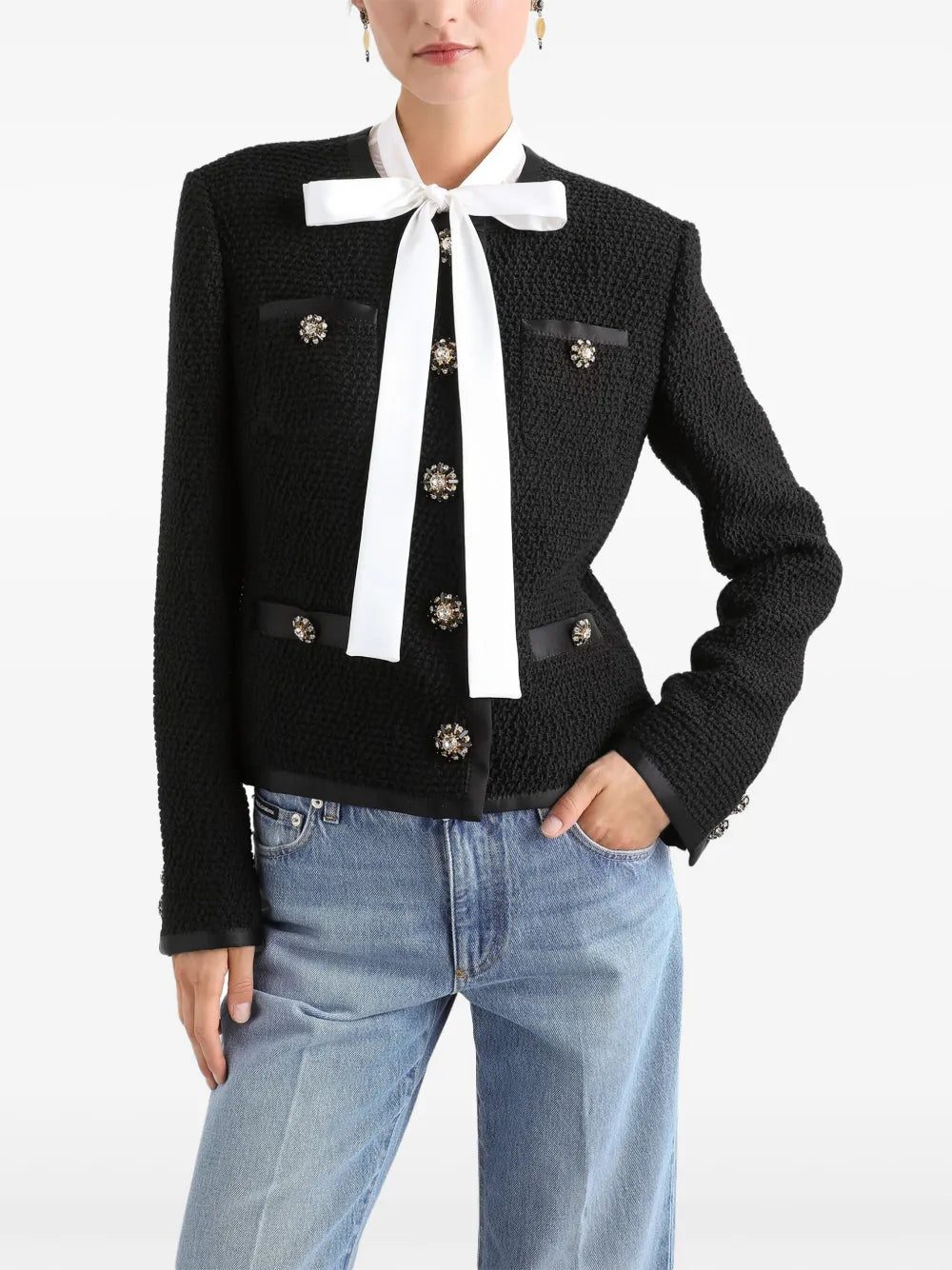 Dolce & Gabbana knitted jacket - Image 4