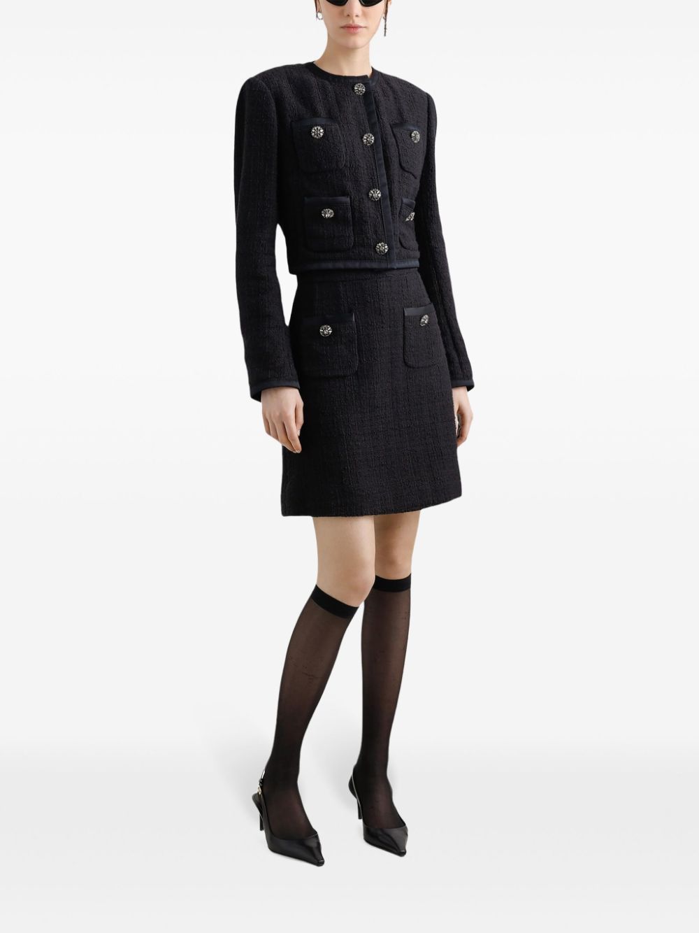 Dolce & Gabbana bouclé jacket - Image 2