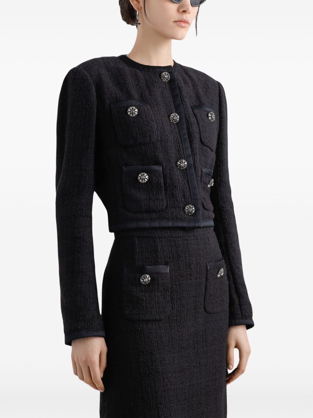 Dolce & Gabbana bouclé jacket - Image 4