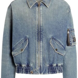 Dolce & Gabbana  logo-appliqué denim jacket