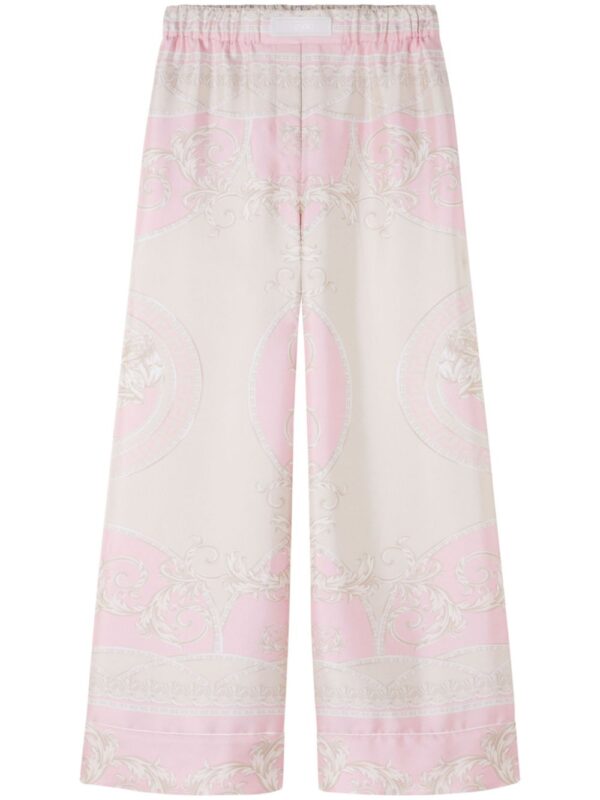 Versace  La Coupe des Dieux silk trousers
