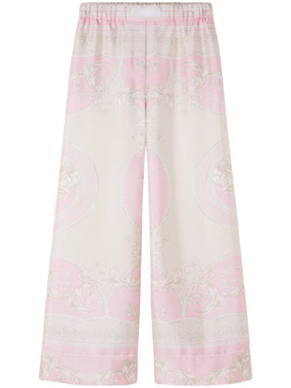 Versace  La Coupe des Dieux silk trousers