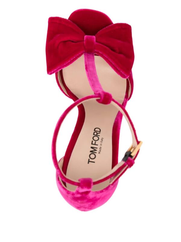 TOM FORD  velvet sandals - Image 4