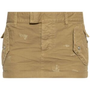 DSQUARED2  distressed-effect mini skirt