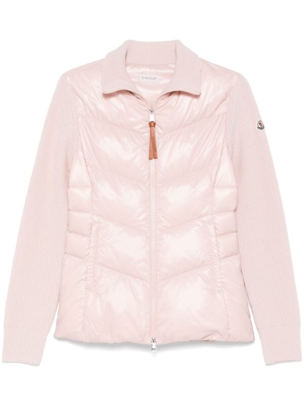 Moncler  ribbed-panel jacket