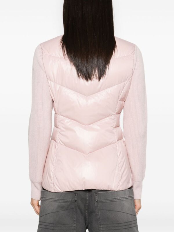 Moncler  ribbed-panel jacket - Image 4