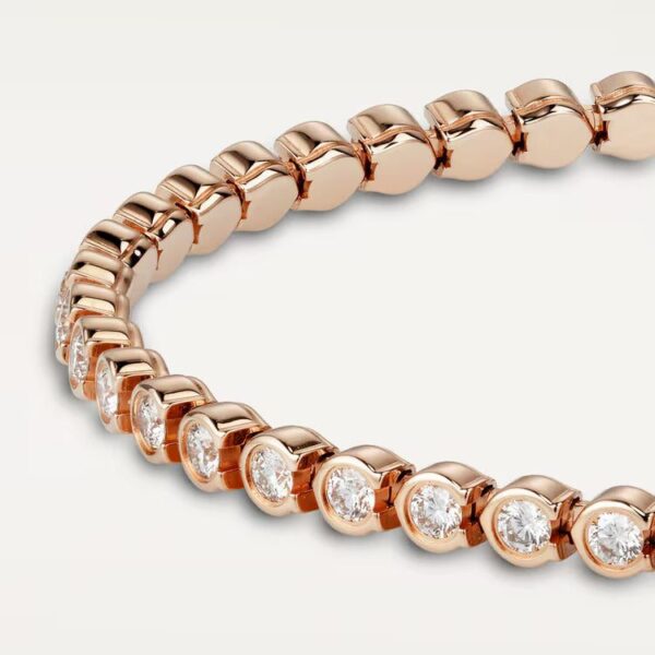 Cartier Lignes Essentielles bracelet, brilliant-cut diamonds - Image 4