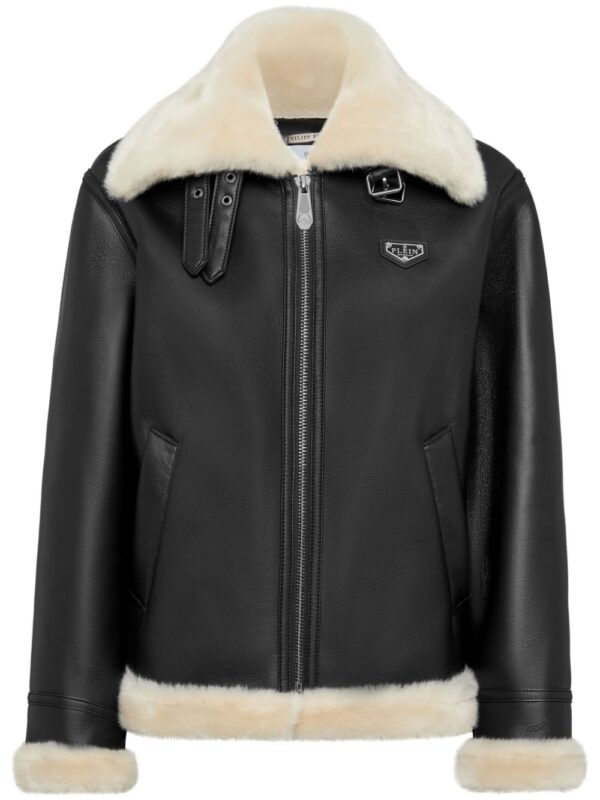 Philipp Plein  faux-shearling jacket