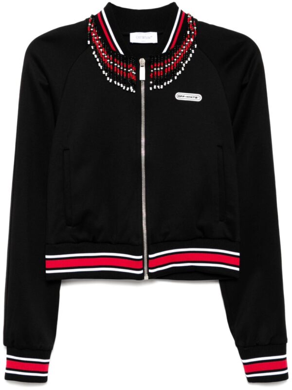 Off-White  embr off patch tracksuit jacket