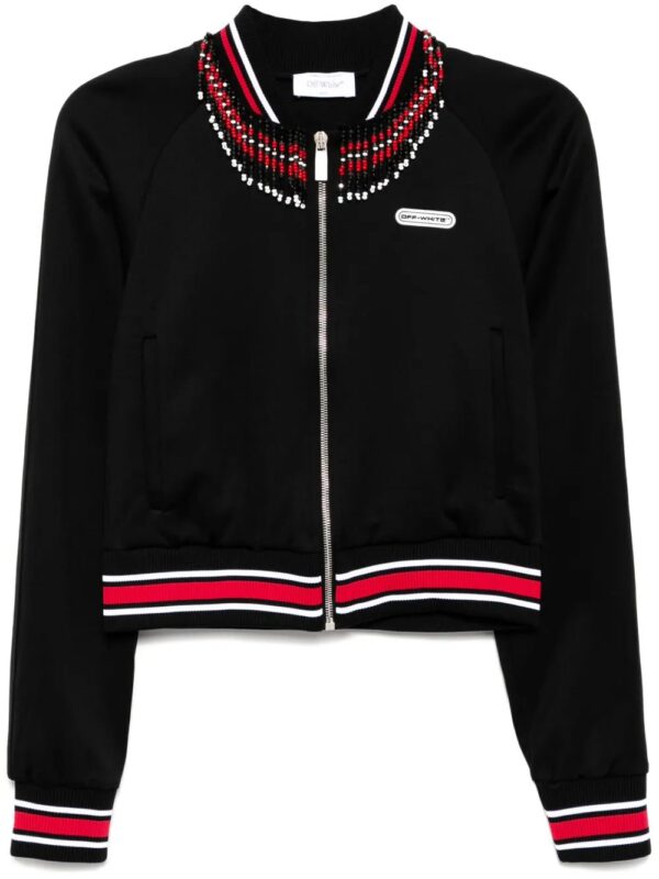Off-White  embr off patch tracksuit jacket