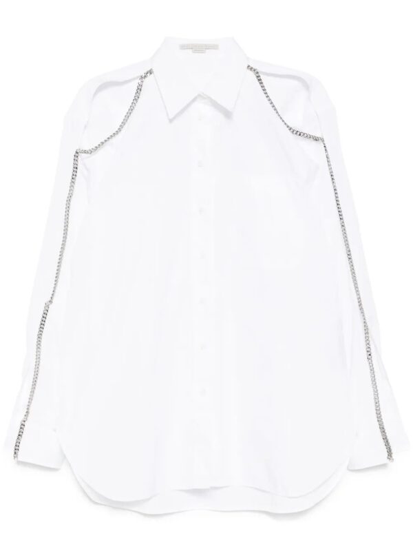 Stella McCartney  falabella chain detail shirt