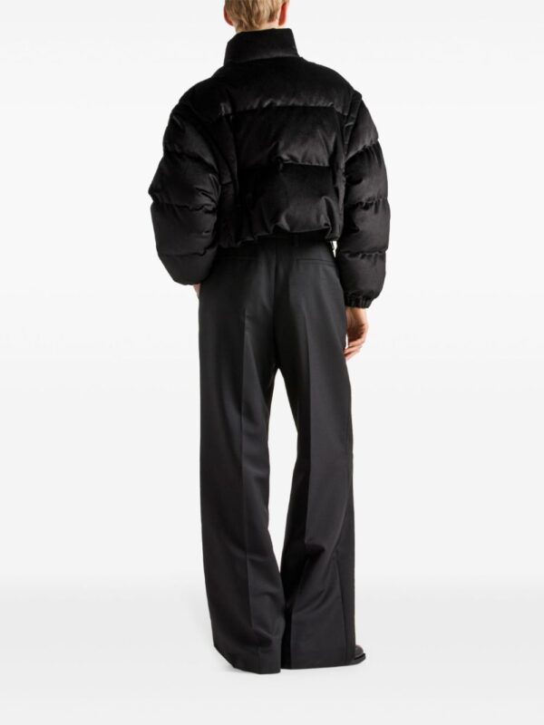 Prada  convertible cropped puffer jacket - Image 2