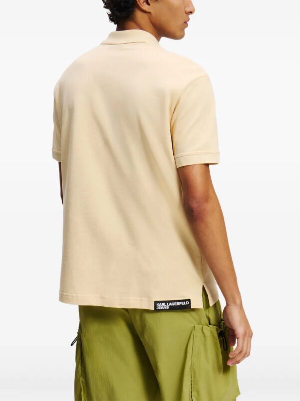 Karl Lagerfeld Jeans  logo-embroidered polo shirt - Image 4