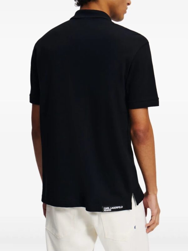 Karl Lagerfeld Jeans  logo-embroidered polo shirt - Image 4