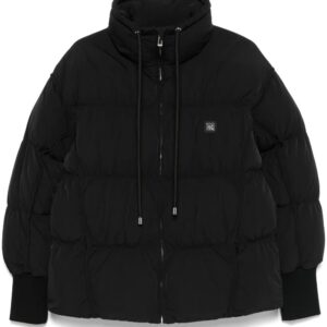 HUGO  logo-appliqué jacket