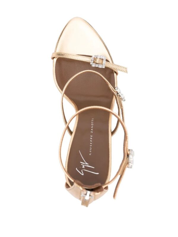 Giuseppe Zanotti  110mm leather sandals - Image 4