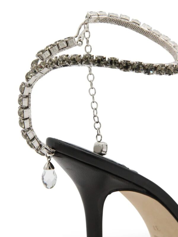 Jimmy Choo  100mm Saeda sandals - Image 4