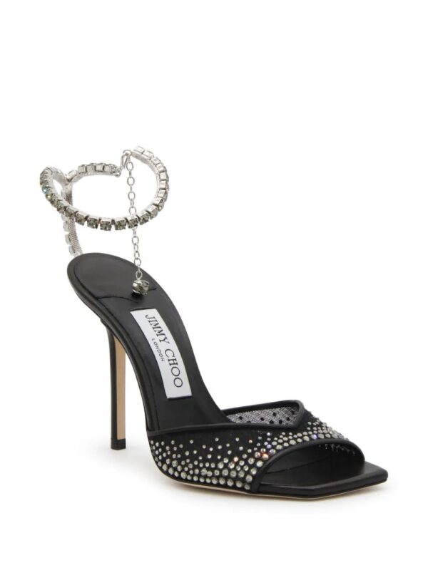 Jimmy Choo  100mm Saeda sandals - Image 2