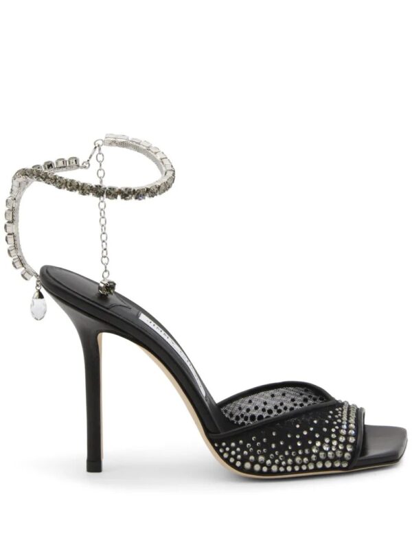 Jimmy Choo  100mm Saeda sandals