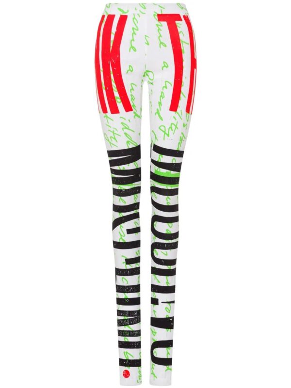 Moschino  graphic-print leggings