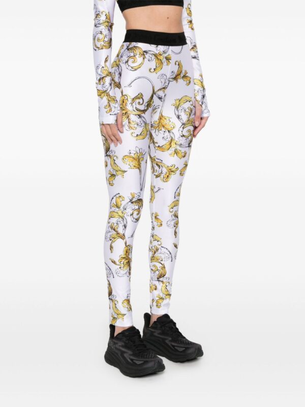 Versace Jeans Couture  Barocco-print leggings - Image 3