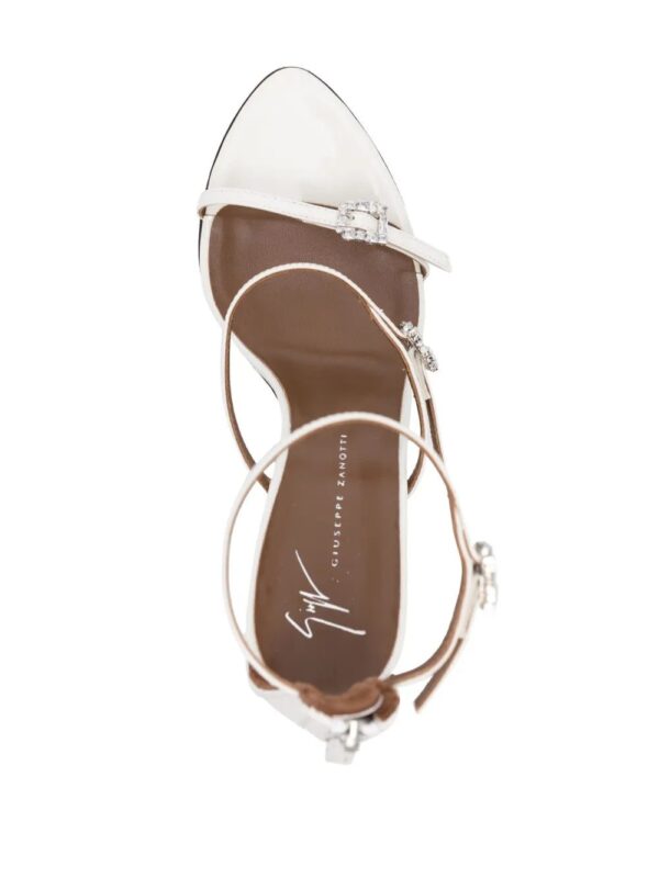 Giuseppe Zanotti  105mm patent-leather sandals - Image 4