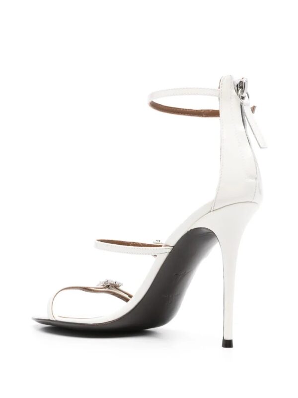 Giuseppe Zanotti  105mm patent-leather sandals - Image 3