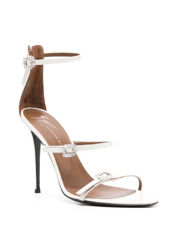 Giuseppe Zanotti  105mm patent-leather sandals - Image 2