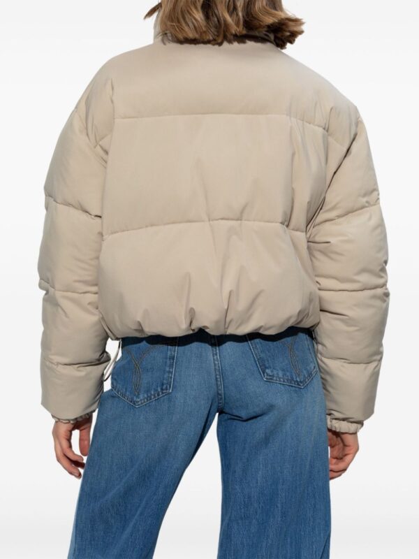 Versace  logo-embroidered jacket - Image 4