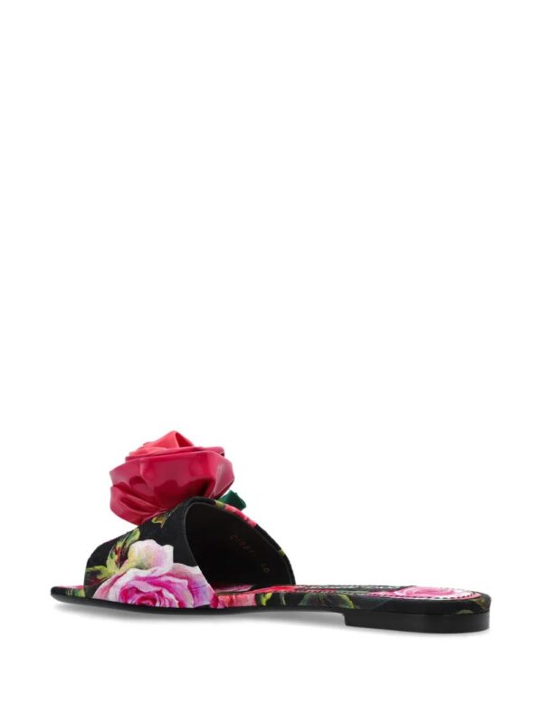 Dolce & Gabbana  floral-motif slides - Image 3