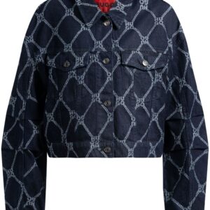 HUGO  monogram denim jacket