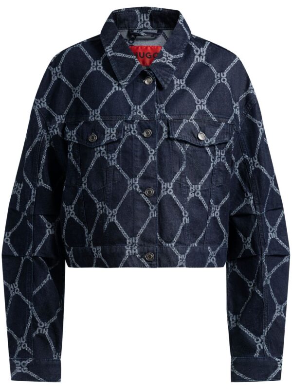 HUGO  monogram denim jacket