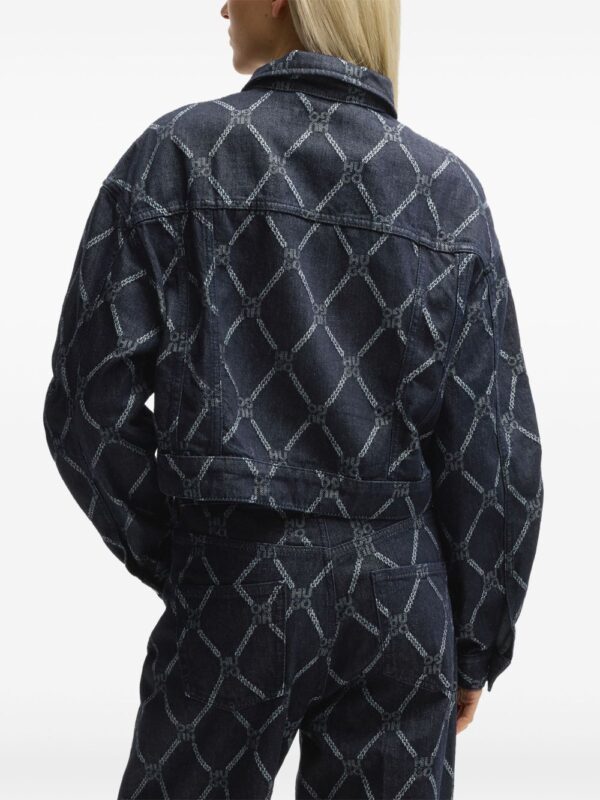 HUGO  monogram denim jacket - Image 3
