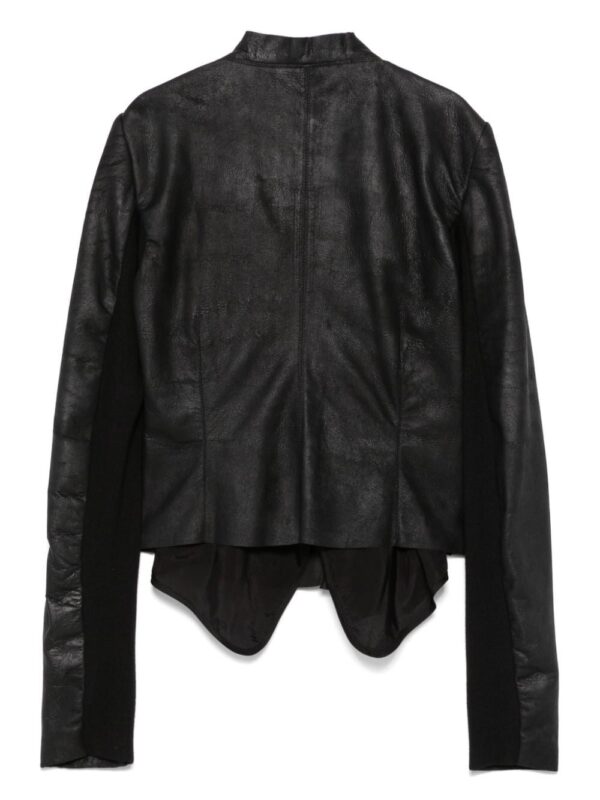 Rick Owens  leather biker jacket - Image 2