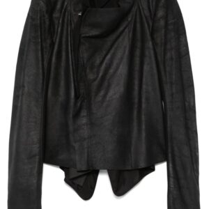 Rick Owens  leather biker jacket
